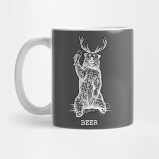 Bear + Deer + Beer Mug